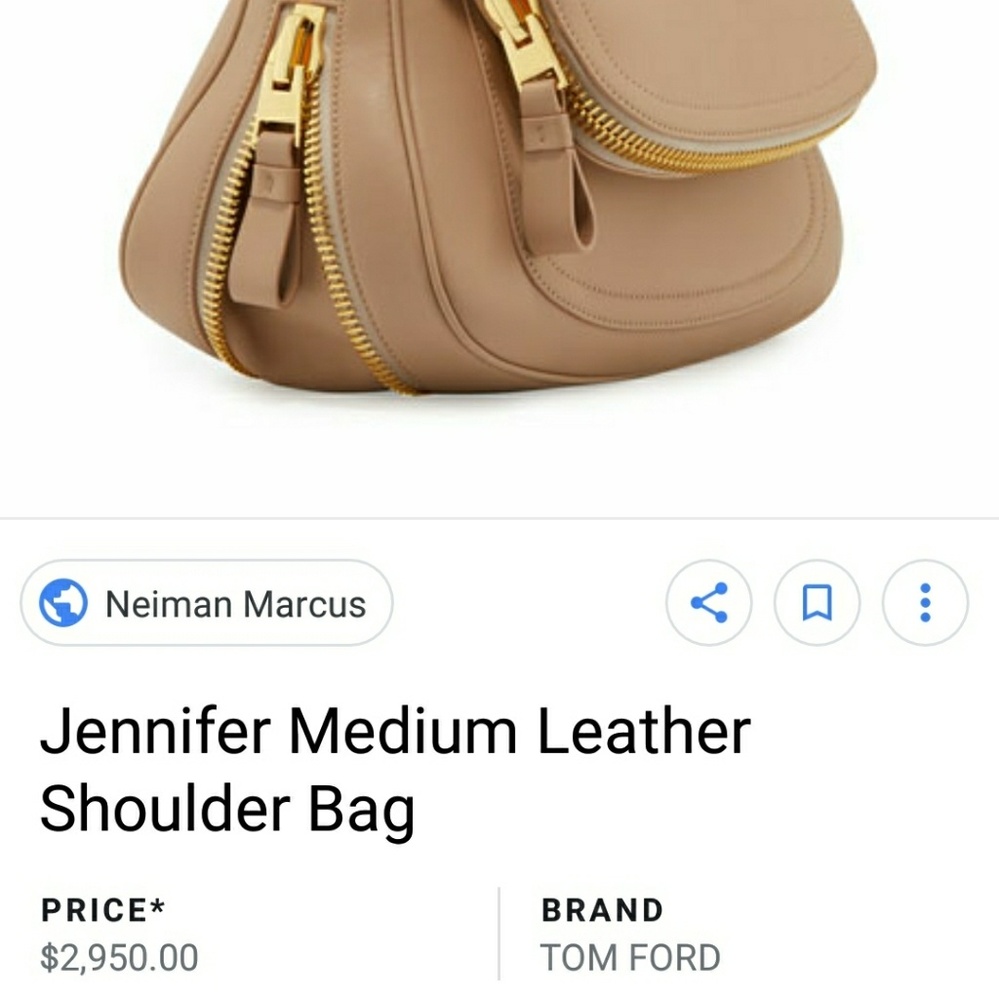 Tom Ford Jennifer Medium leather shoulder bag - Picture 8 of 8